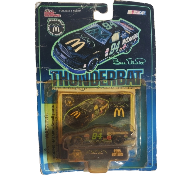 Racing Champions NASCAR McDonald's Racing Team #94 Bill Elliot Cars Set of 2 - Picture 4 of 7